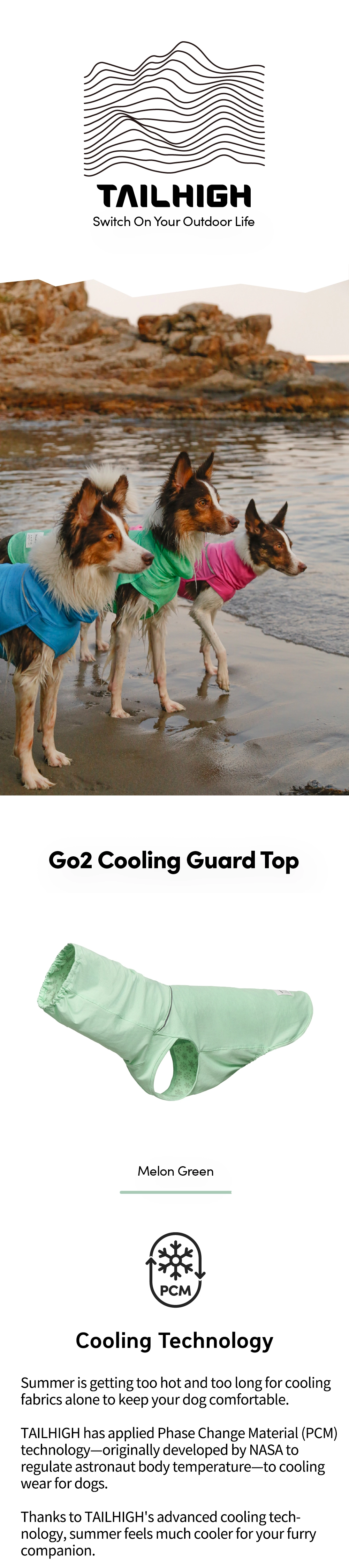 Go2 Cooling Guard Top Melon Green : TAILHIGH