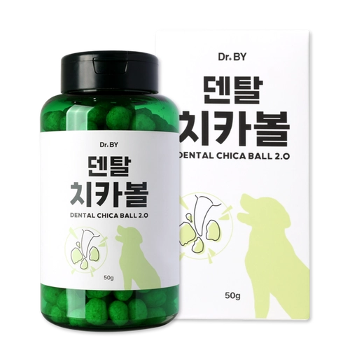 닥터바이간식 덴탈치카볼 구강 케어 과자