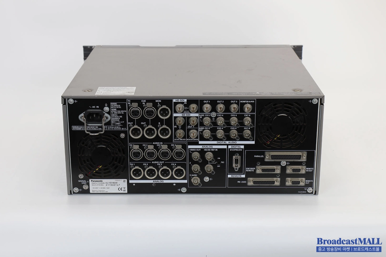 Panasonic AJ-HD1800 DVCPRO HD Studio VTR : 브로드캐스트몰