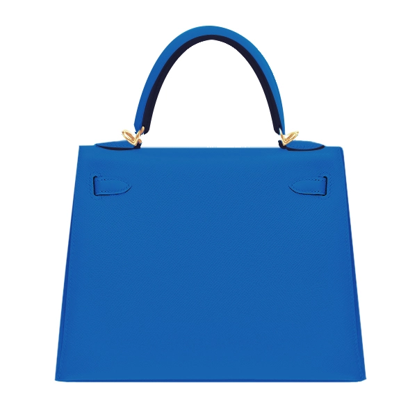 에르메스 켈리백 25 Tanzania blue (Epsom)