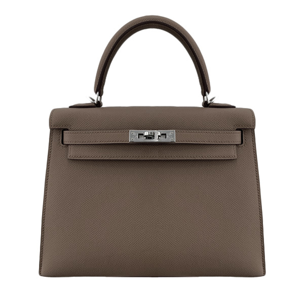 에르메스 켈리백 25 Gris etain (Togo)