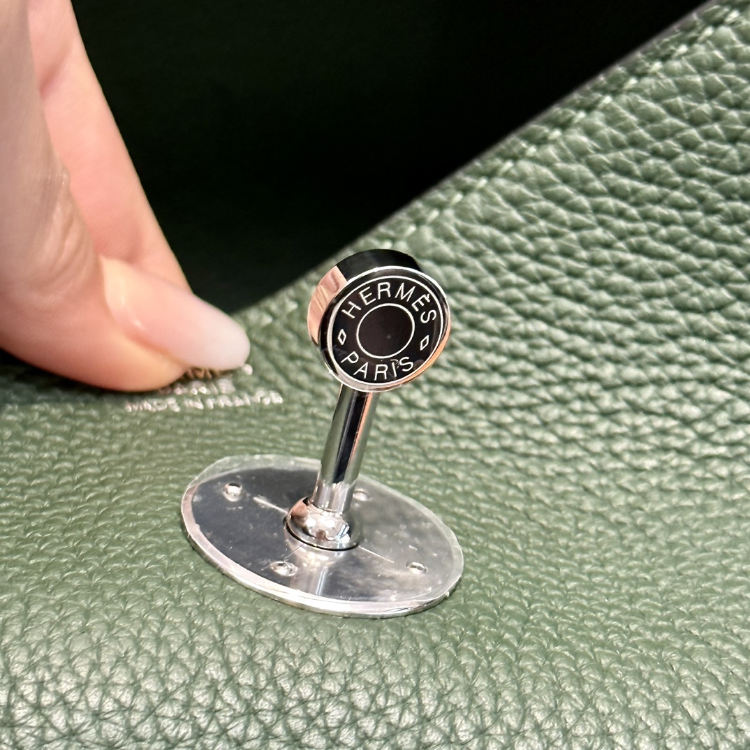 에르메스 린디 30 Vert Anglais (Clemence)