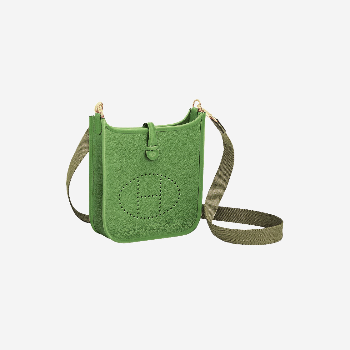 에르메스 에블린 TPM Apple green (Clemence)