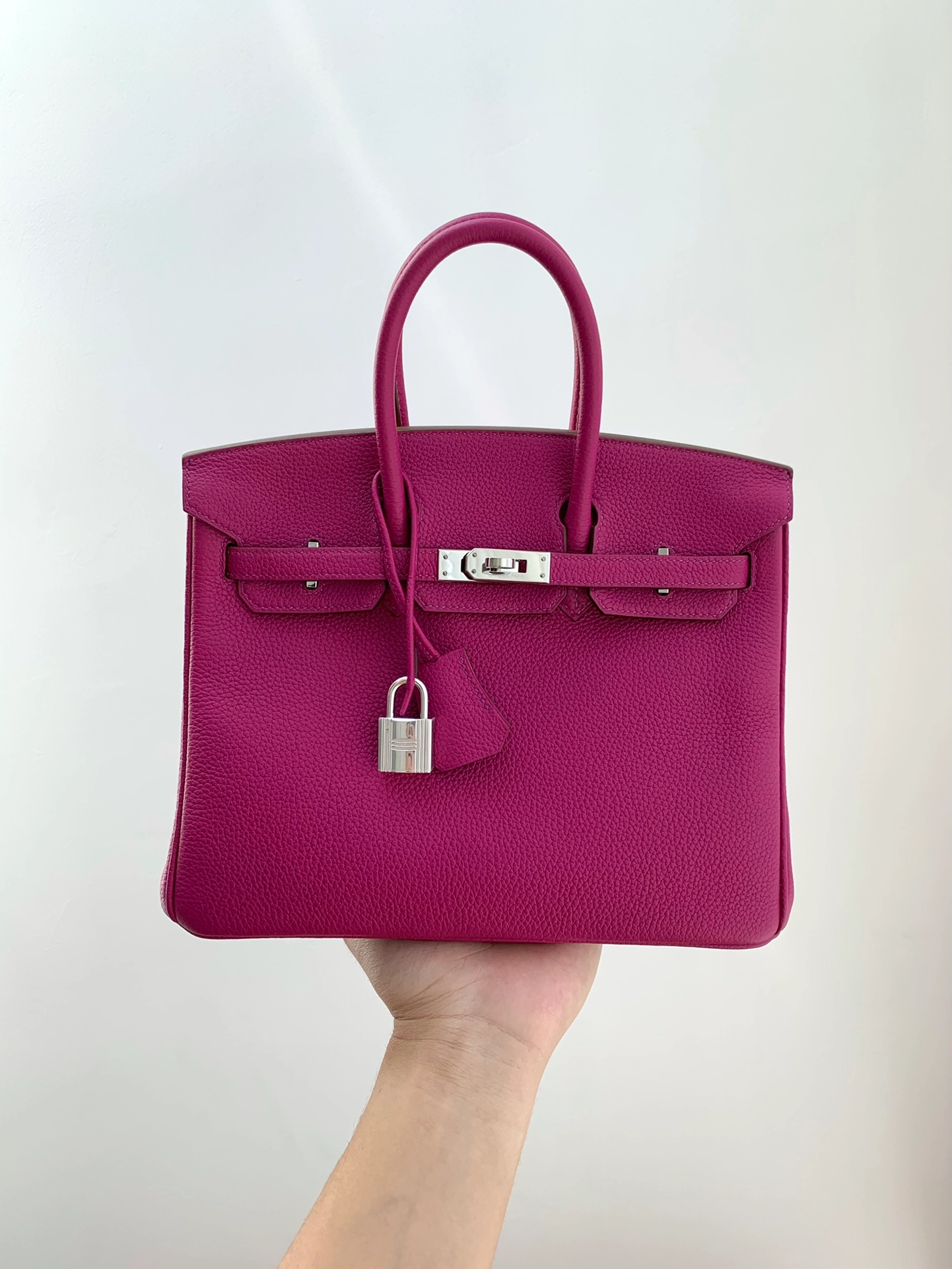 에르메스 버킨 25 Rose pourpre (Togo)
