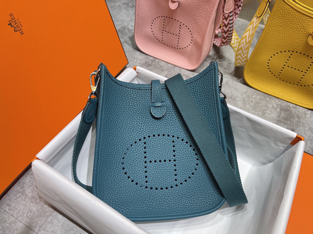 에르메스 에블린 TPM Vert bosphore (Clemence)