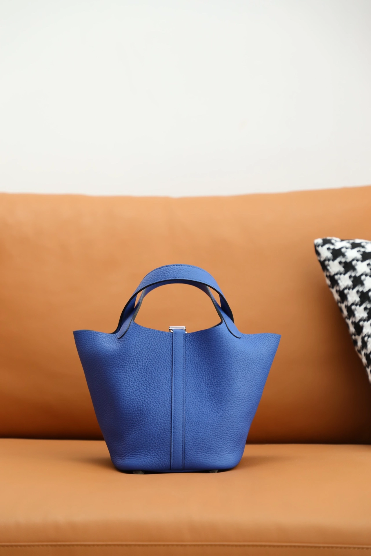 에르메스 피코탄 PM Blue electrique (Clemence)