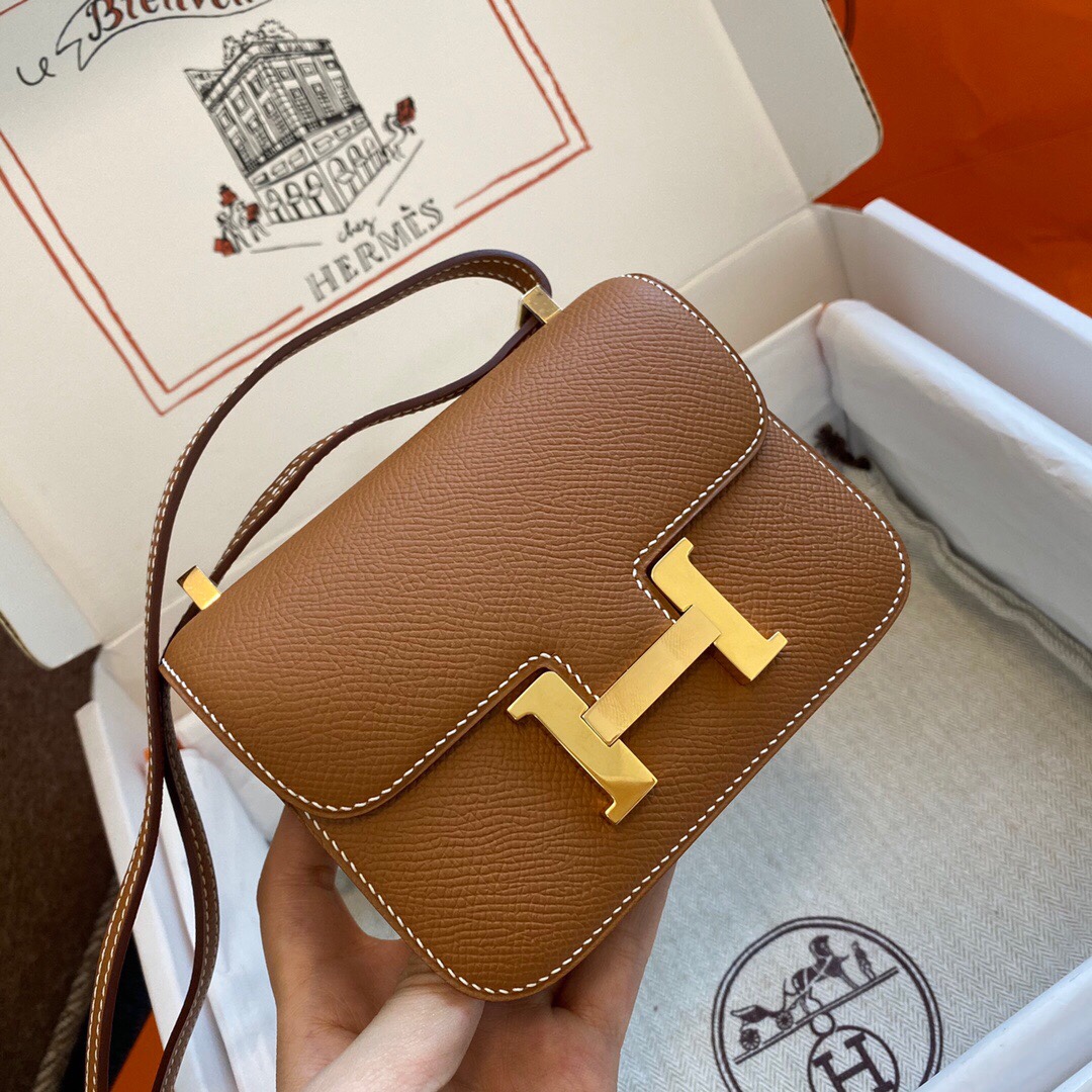 에르메스 콘스탄스 14 Gold (Epsom)