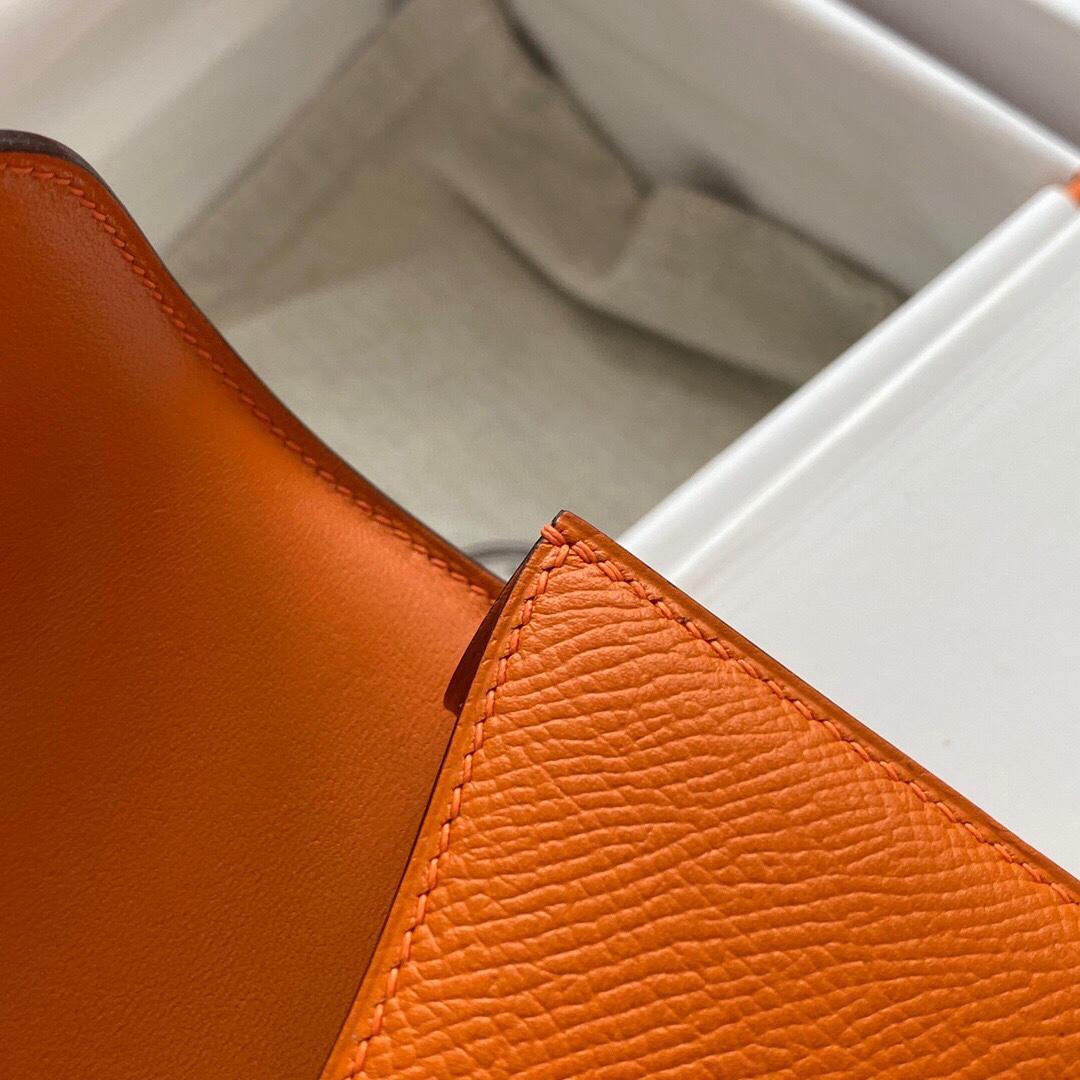 에르메스 콘스탄스 14 Orange (Epsom)