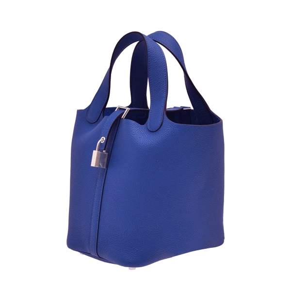 에르메스 피코탄 PM Blue electrique (Clemence)