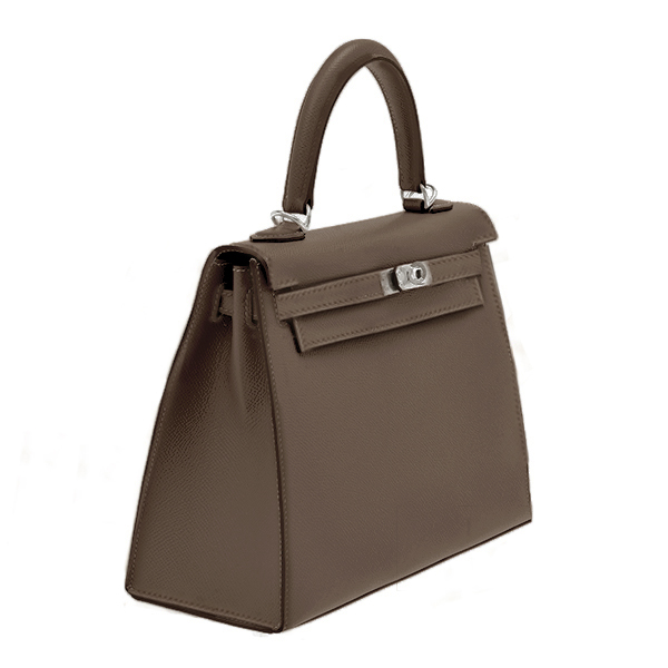 에르메스 켈리백 25 Gris etain (Togo)