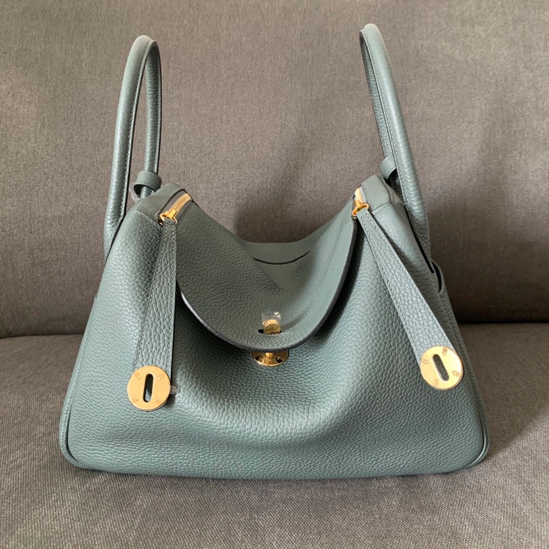 에르메스 린디 30 Bleu orage (Clemence)