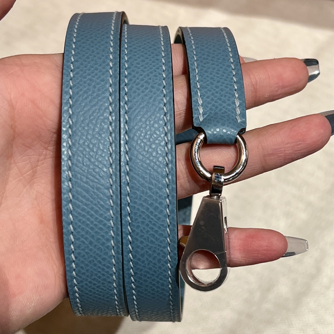 에르메스 켈리백 25 Blue ciel (Epsom)