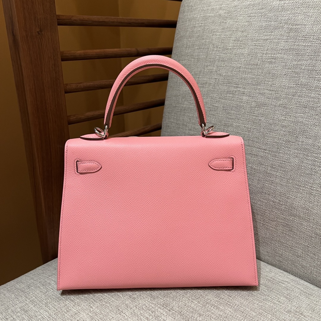 에르메스 켈리백 25 Rose sakura (Epsom)