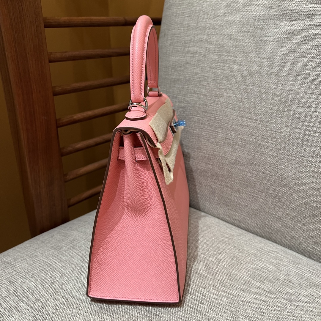 에르메스 켈리백 25 Rose sakura (Epsom)