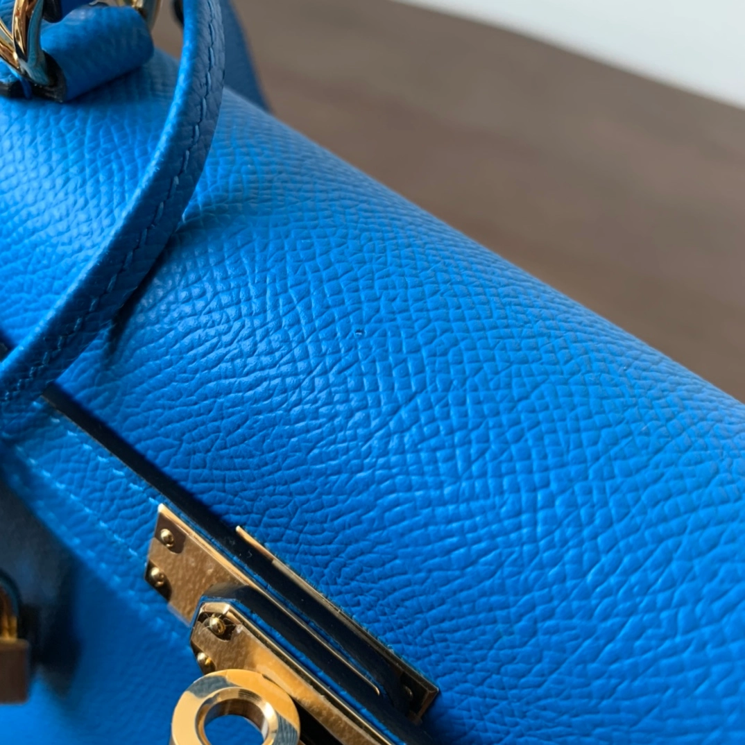 에르메스 켈리백 25 Tanzania blue (Epsom)
