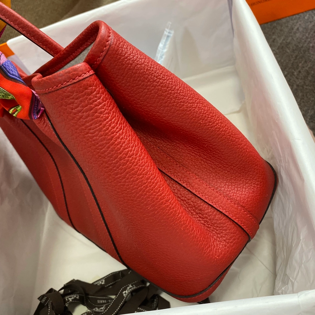 에르메스 가든파티 30 Rouge casaque (Negonda)