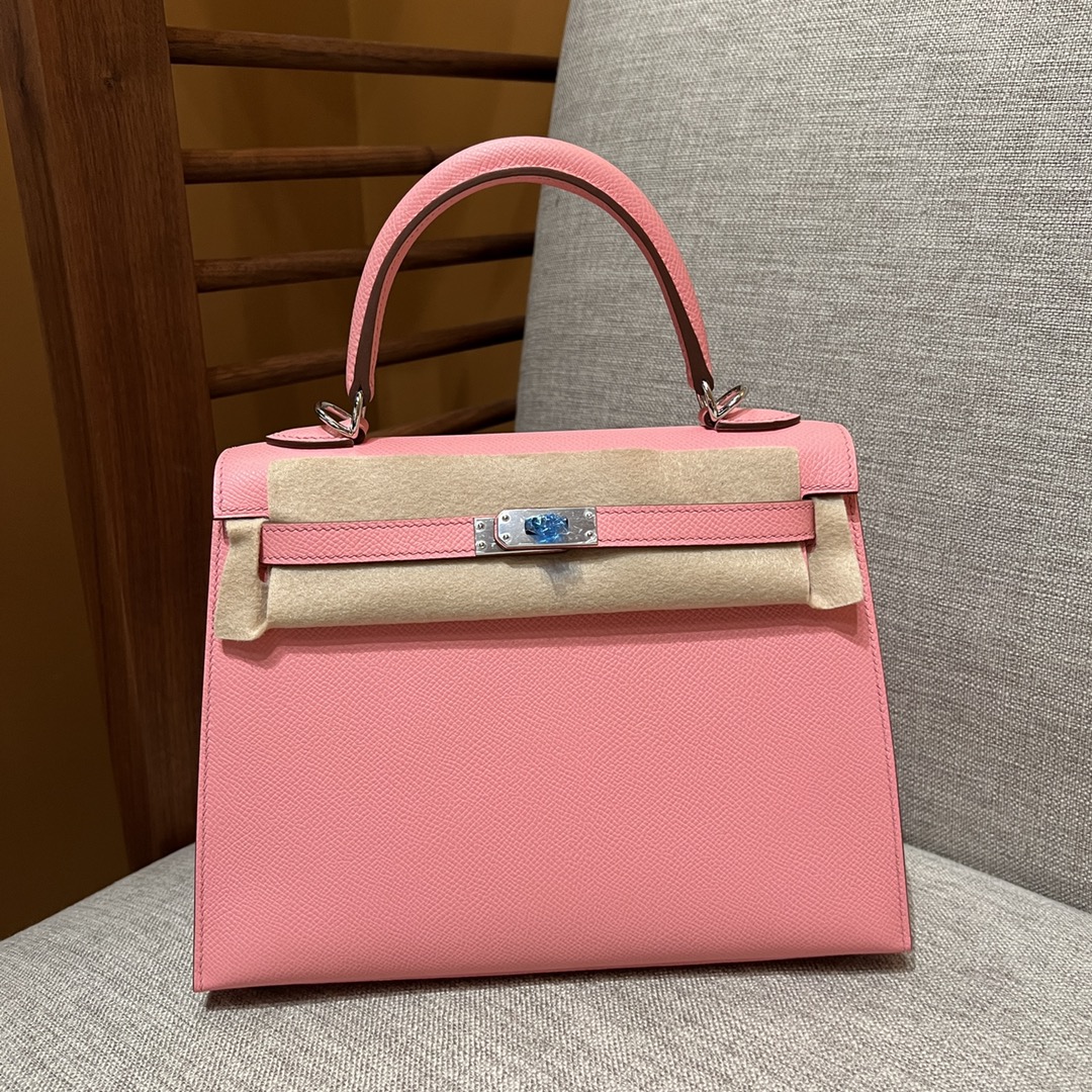 에르메스 켈리백 25 Rose sakura (Epsom)