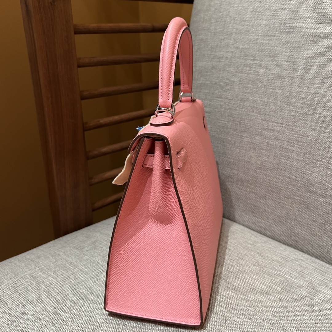 에르메스 켈리백 25 Rose sakura (Epsom)