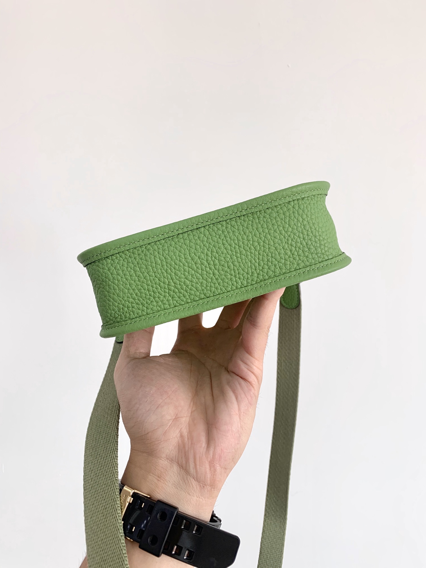 에르메스 에블린 TPM Apple green (Clemence)