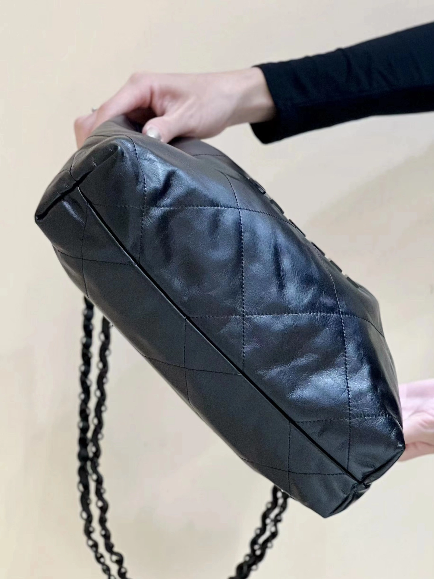 샤넬 22백 스몰 블랙 흑장