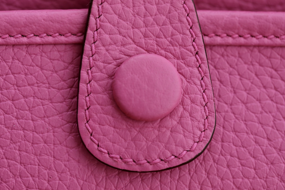 에르메스 에블린 PM Rose shocking (Clemence)