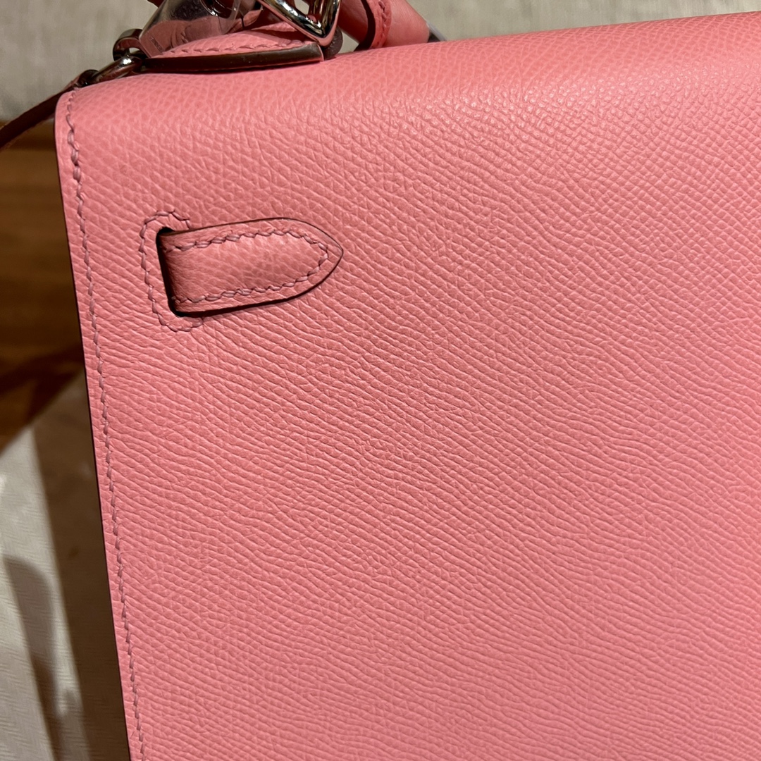 에르메스 켈리백 25 Rose sakura (Epsom)