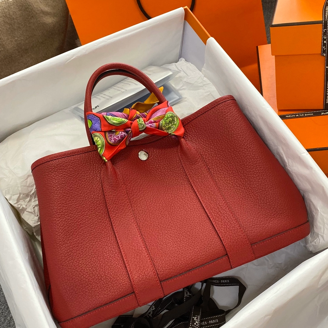 에르메스 가든파티 30 Rouge casaque (Negonda)