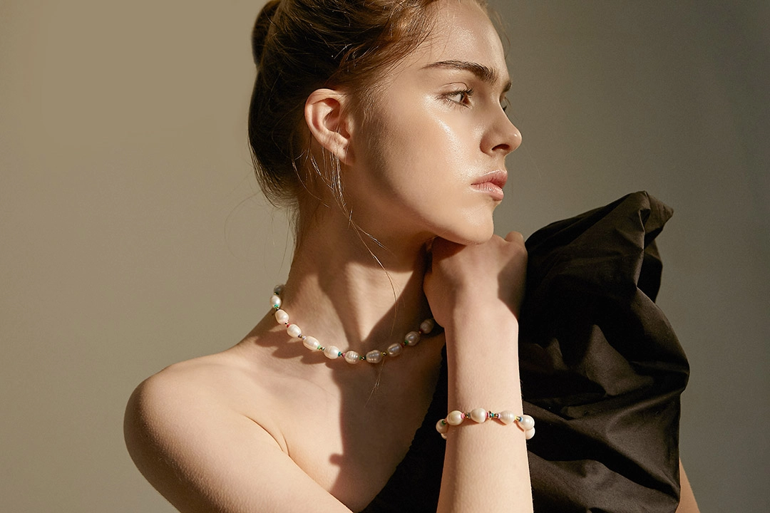 TANI by MINETANI ♥ Rainbow Ceramic Necklace/追跡付 Rainbow Necklace : 타니바이미네타니