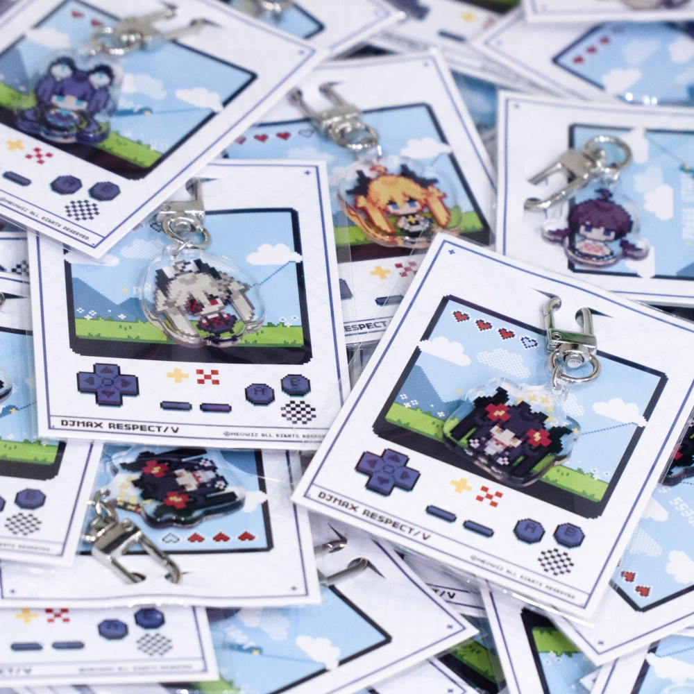 DJMAX ピクセルキーホルダー : DJMAX STORE JAPAN