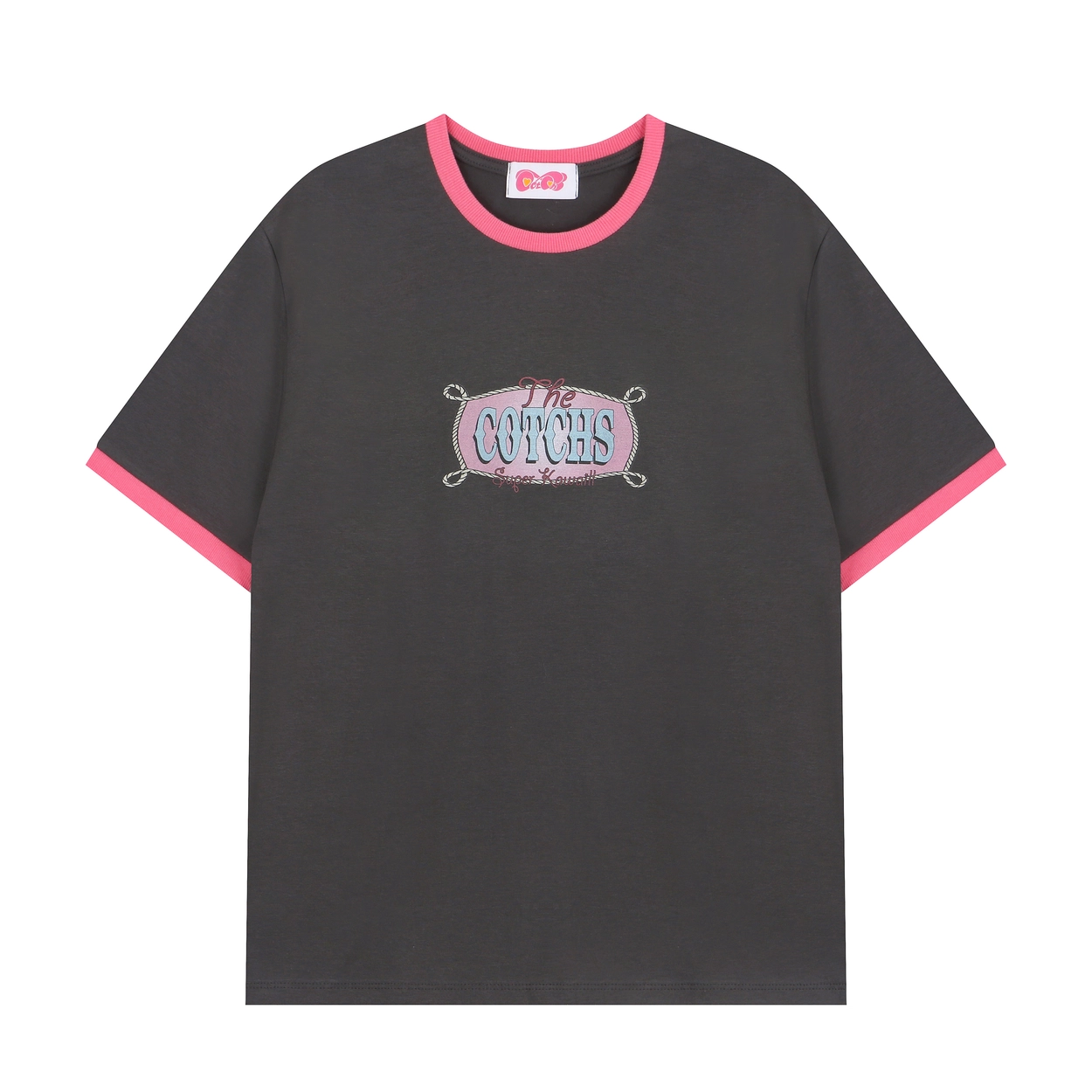 【COTCHS】半袖Tシャツ OOPS RINGER TOP (GIRLS) COTCHS 카치스