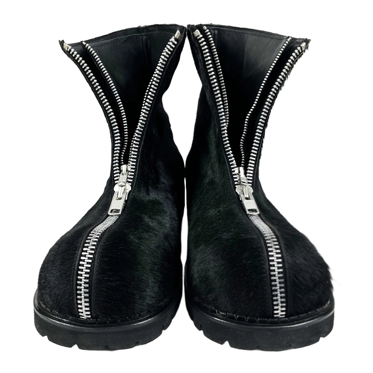 NOIDEA Big Foot 2 Zip 2 Layer ブーツ　レザー No Idea Black Big Foot 2 Zip 2 Layer Boots
