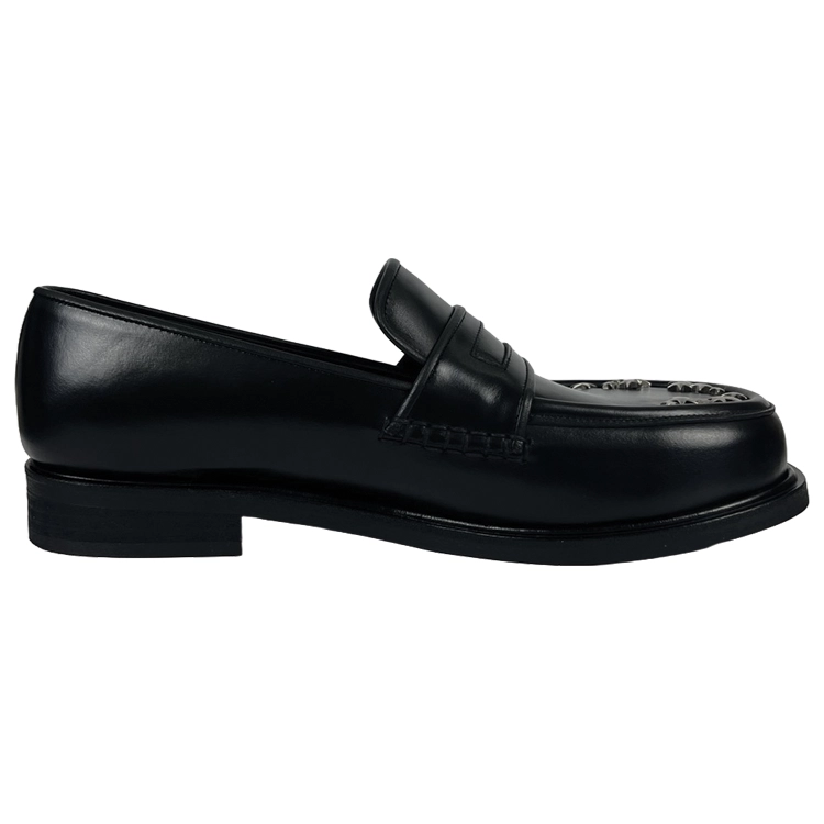 【関税込み】NO IDEA ブラック Wide Dough ローファー Wide Dough Star Sign Loafer : NO IDEA