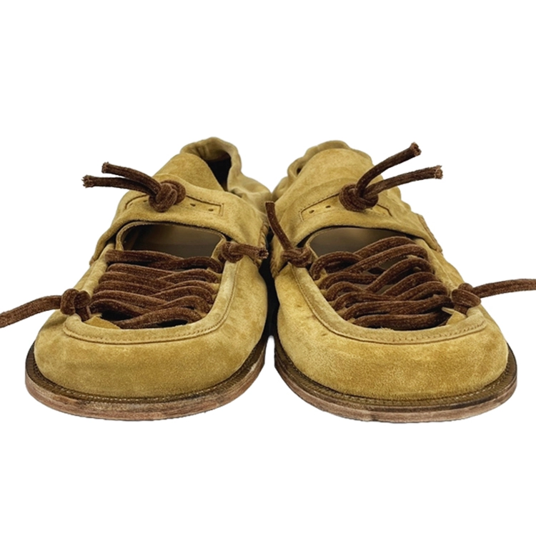no idea ビッグフットバレエシューズ NO IDEAのブラック Big Foot ダービーがセール中