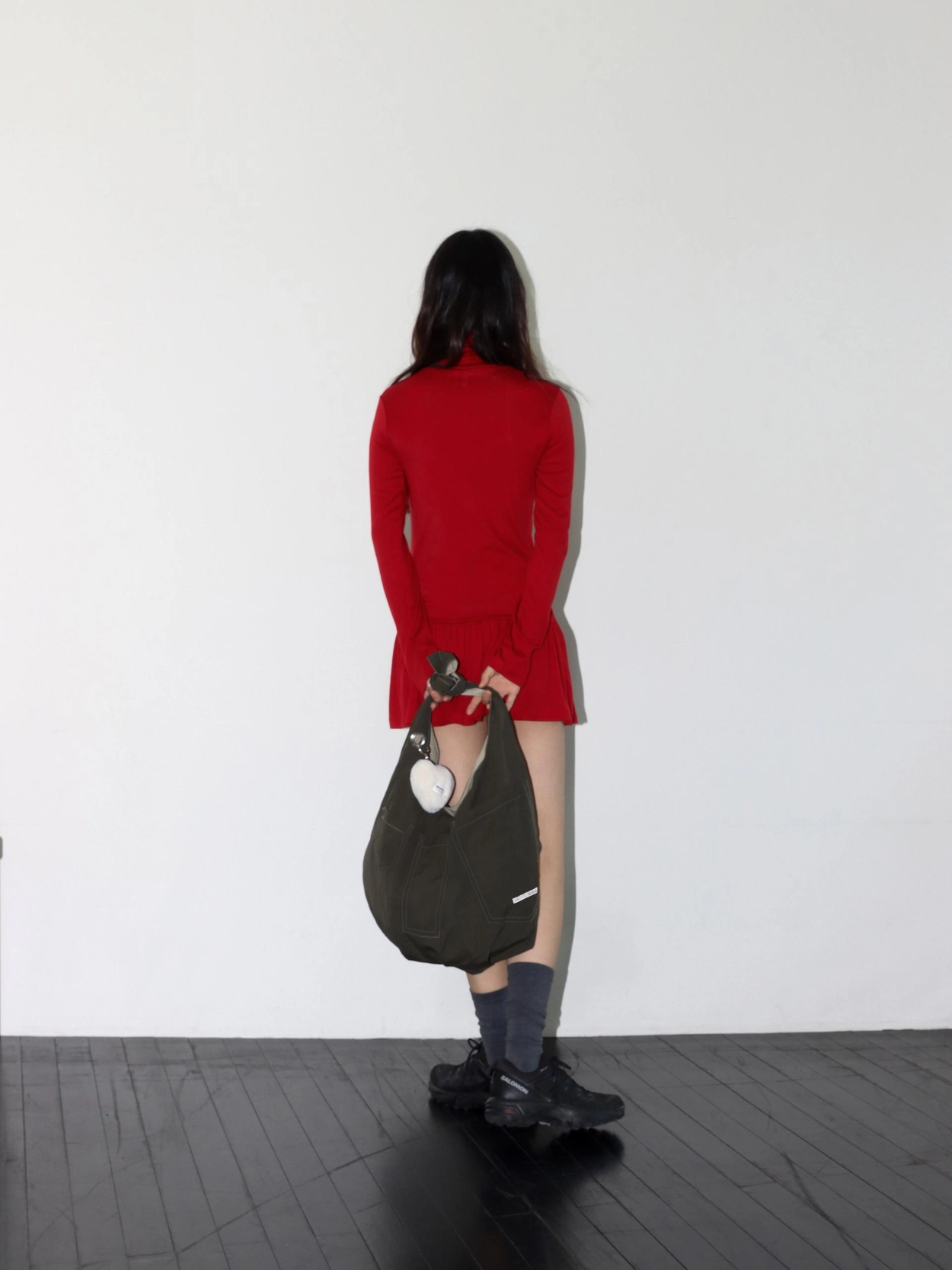 【ONSKA】韓国発！ REVERSIBLE POCKET BAG リバーシブル バッグ 5차] REVERSIBLE POCKET BAG (BEIGE & KHAKI) : ONSKA オンスカ