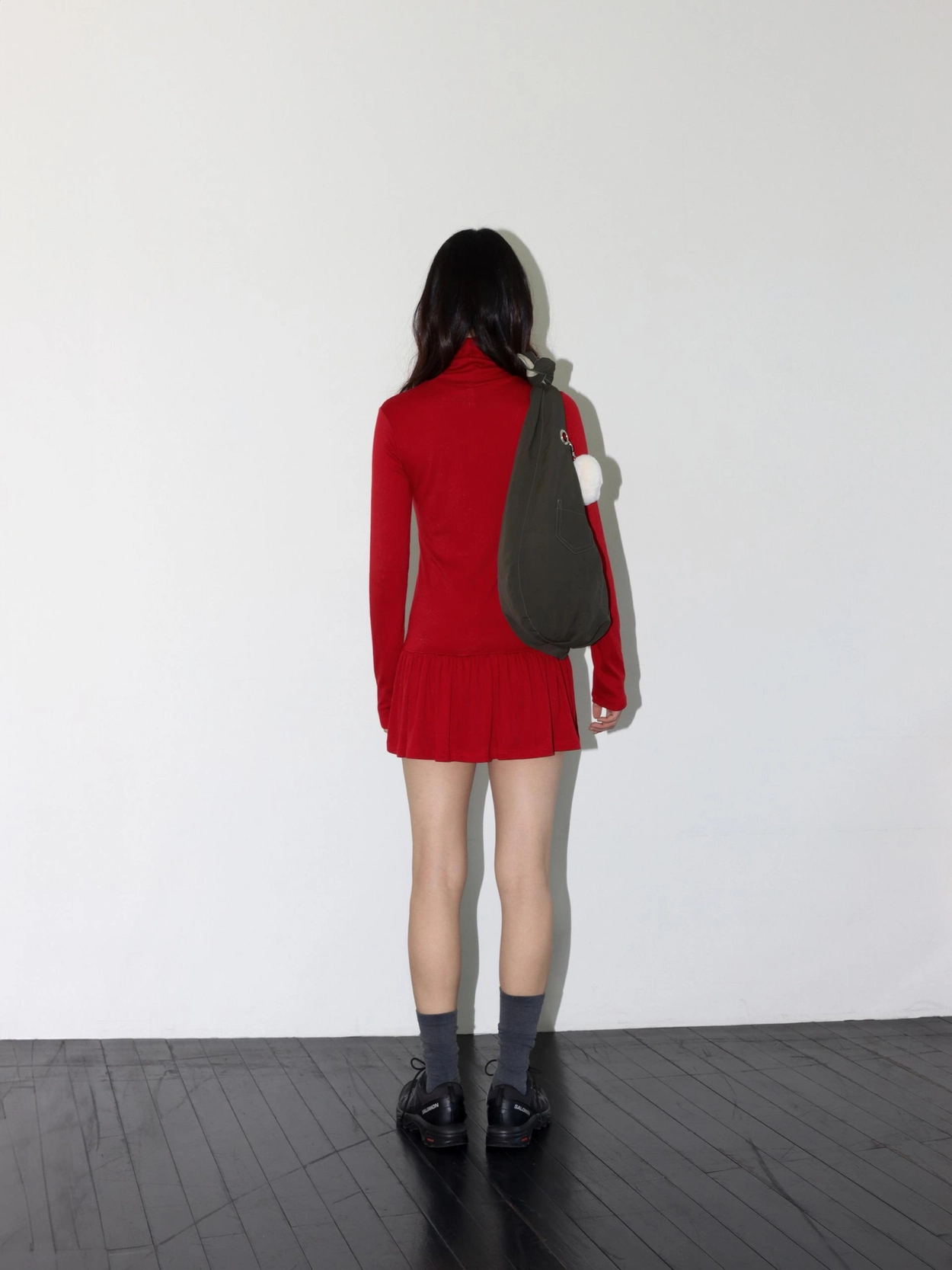 【ONSKA】韓国発！ REVERSIBLE POCKET BAG リバーシブル バッグ 5차] REVERSIBLE POCKET BAG (BEIGE & KHAKI) : ONSKA オンスカ