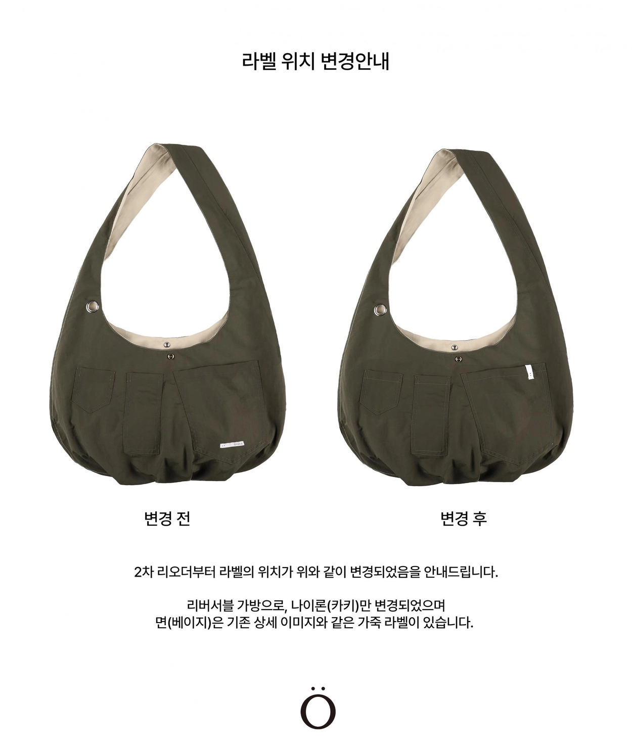 【ONSKA】韓国発！ REVERSIBLE POCKET BAG リバーシブル バッグ ONSKA】韓国発！ REVERSIBLE POCKET BAG リバーシブル バッグ