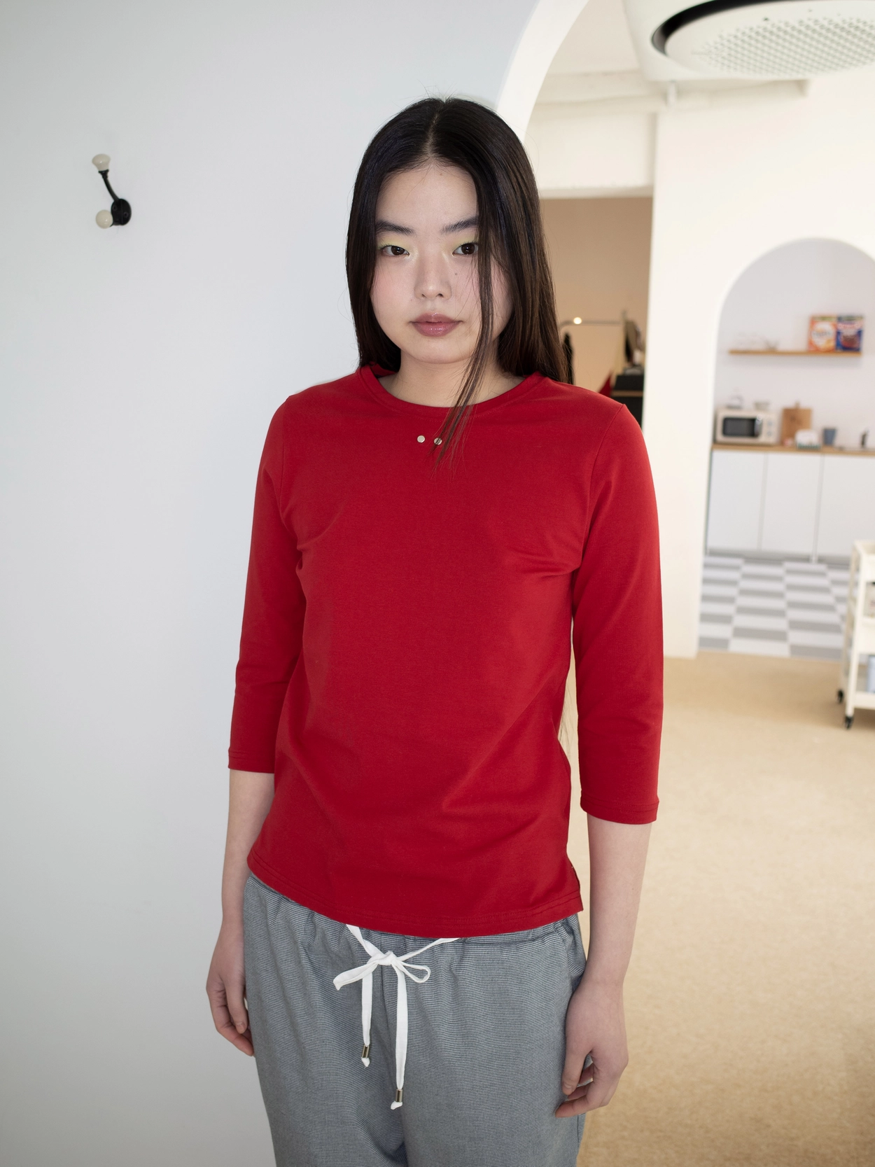 onska-ss-25-comfy-3/4-sleeve-t-(red)