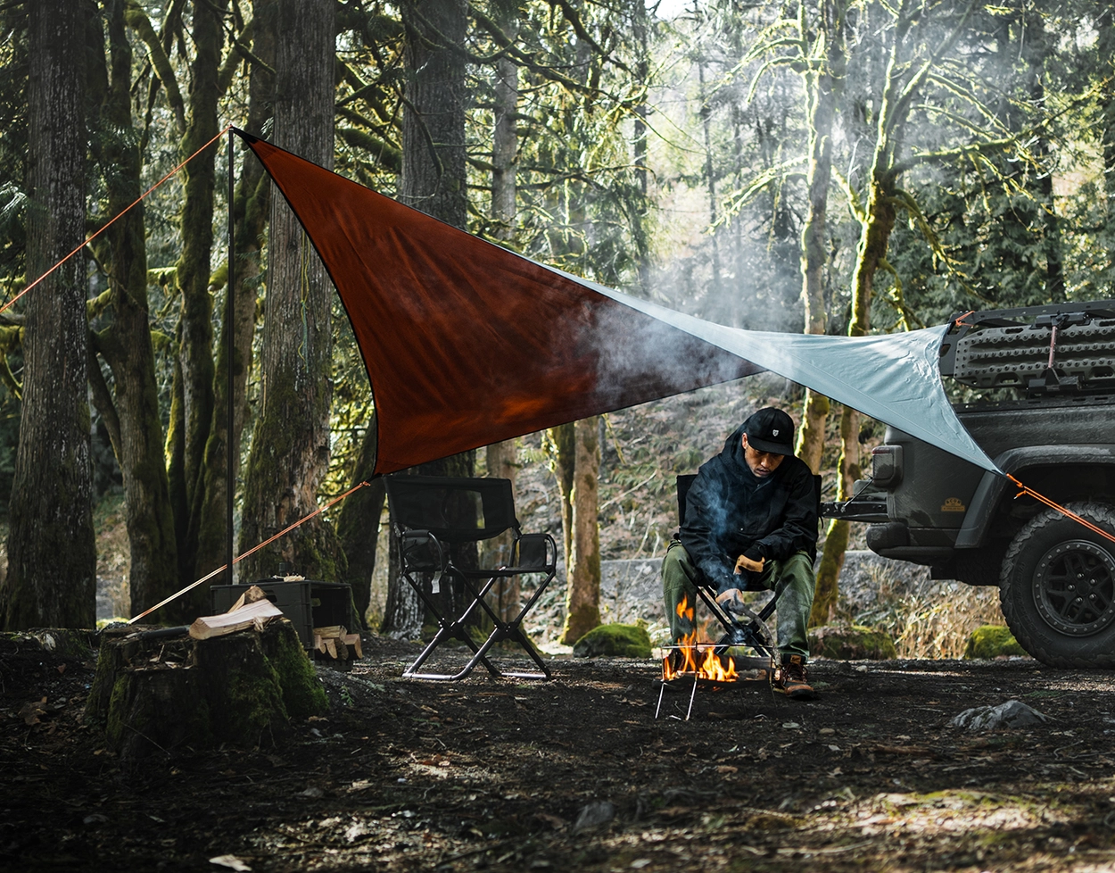 Reversible Wing Tarp 4.2(리버시블 윙타프) - Sage / Safety Orange