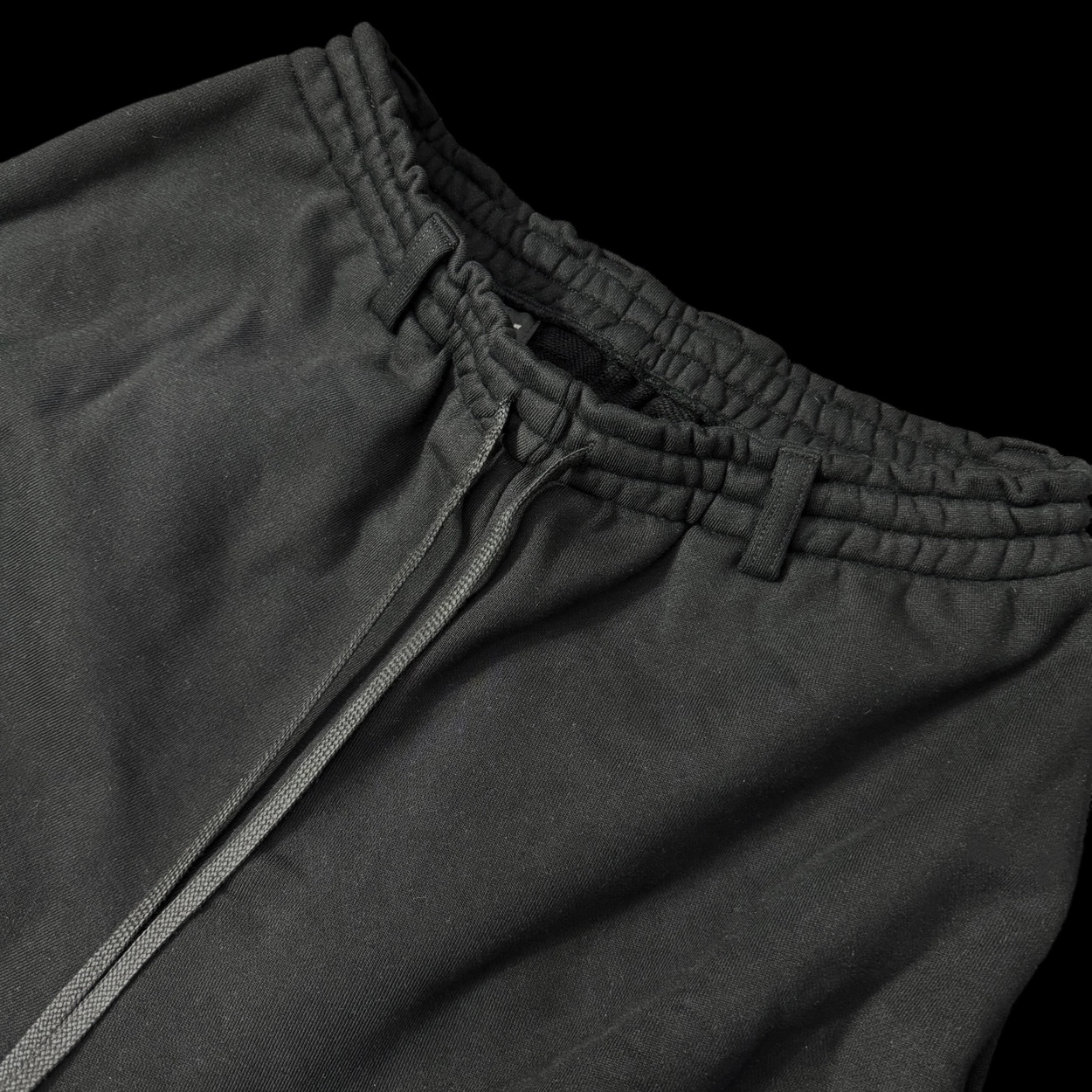 【emostanceclub】MEGA Belt Loop Sweat Pants Black MEGA Belt Loop sweat pants - black : EMOstanceclub