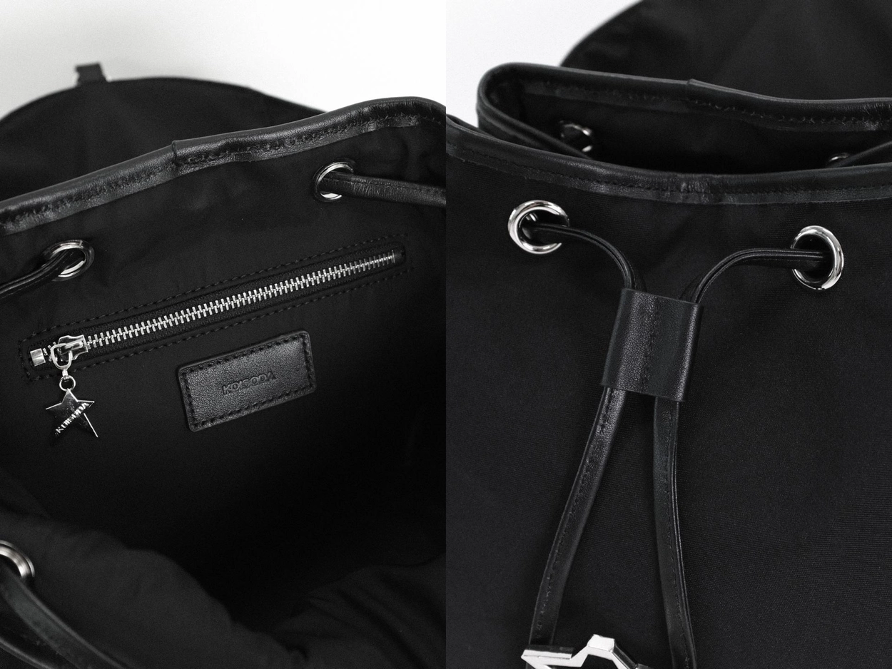 STAR backpack (black) : KOISODA STAR backpack (black) : KOISODA
