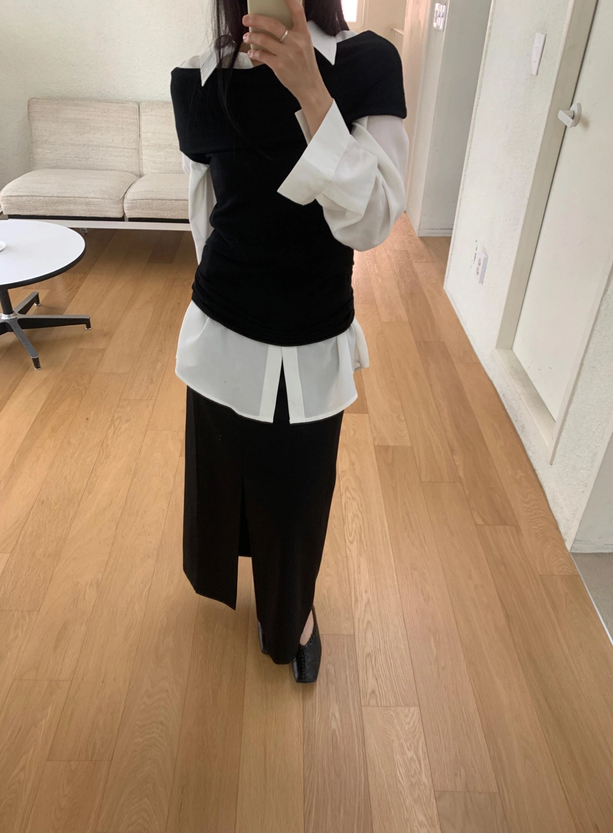 トップス MOMOE オフショル ドレープネックトップス 夏トップス[品番