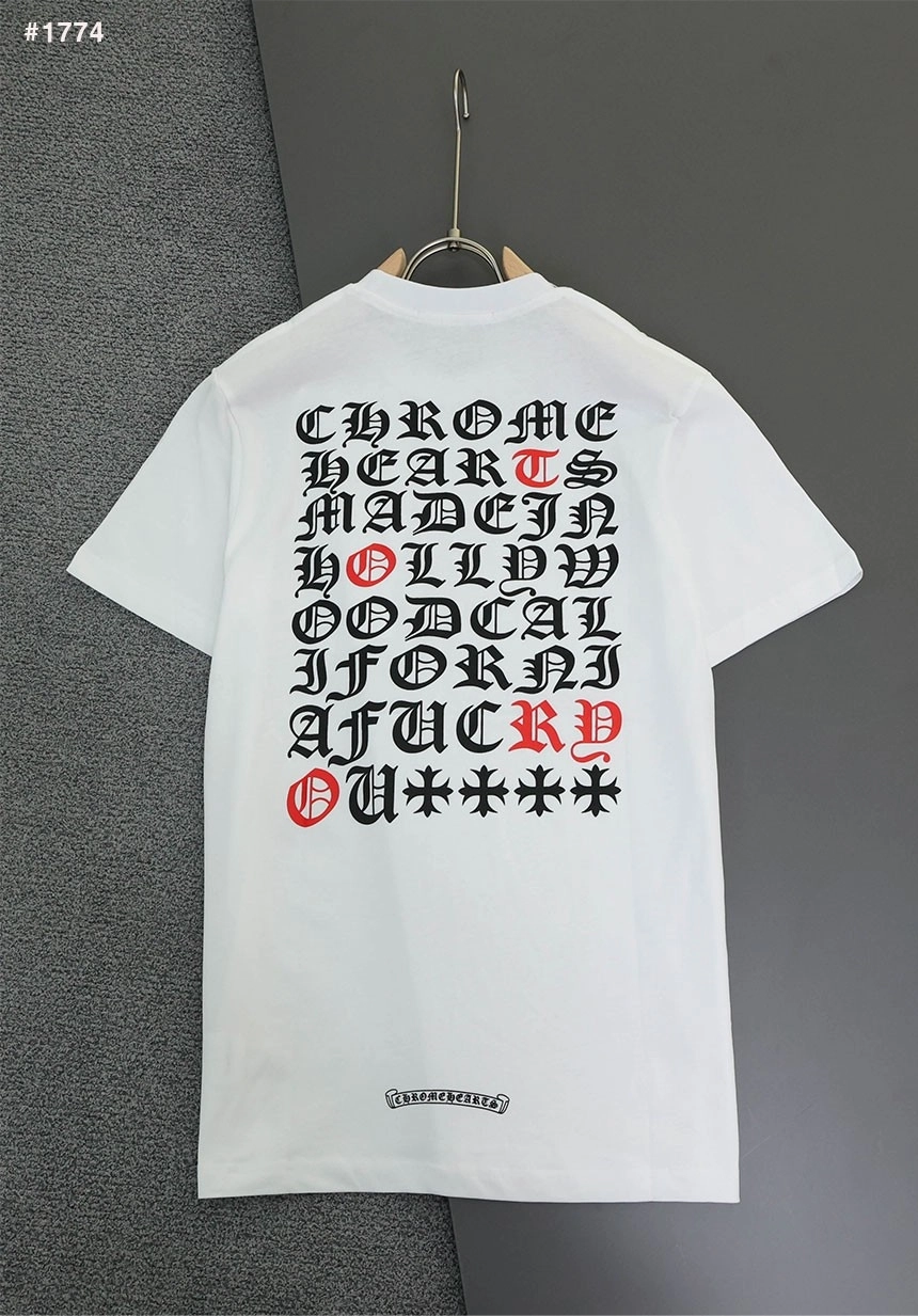 Chrome Hearts] 크롬하츠 백 레터링 반팔 티셔츠 : 명품창고