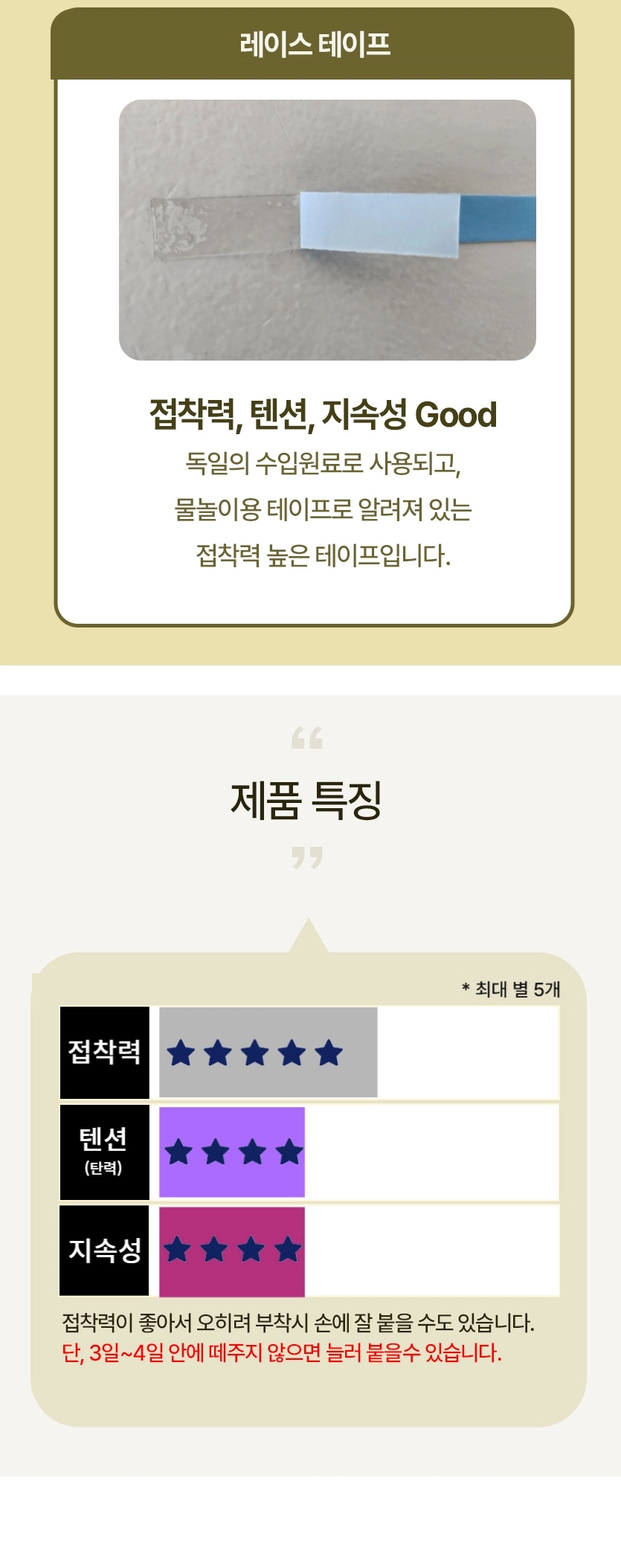 레이스 롤 테이프 상세이미지 3