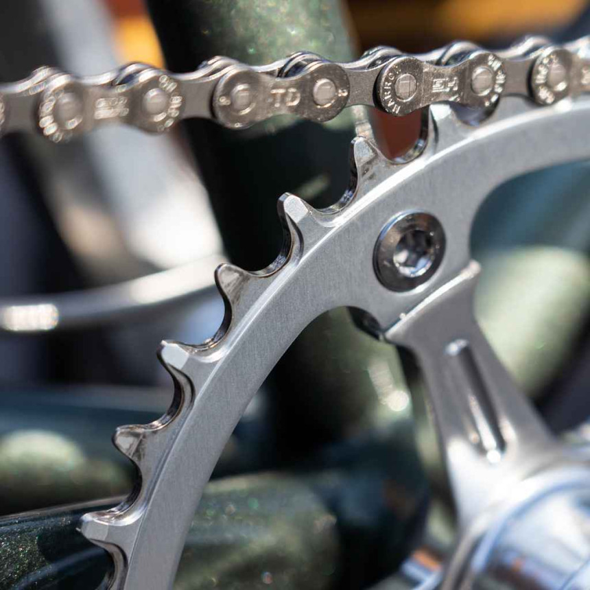 Bluelug] Fat Slim Chainring - 110PCD / silver : ROOKEYBIKE&CYCLERY