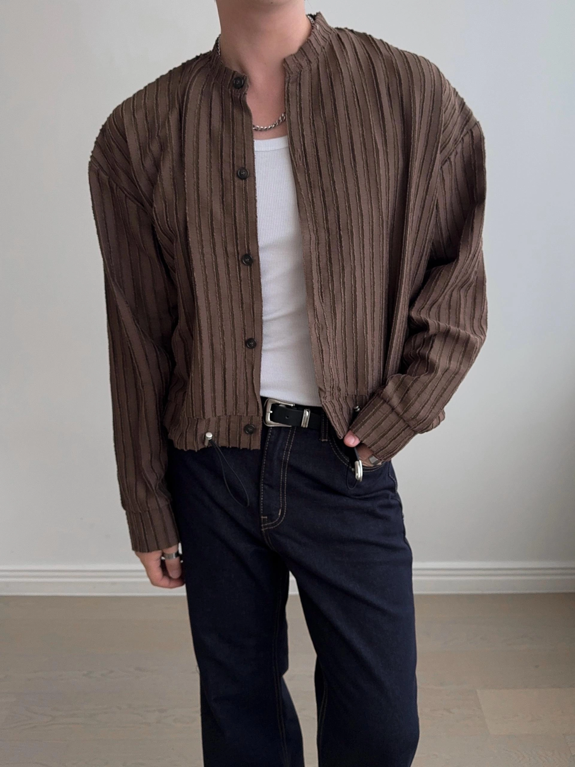 Contra Deck 吊帶短版開襟衫 3 種顏色