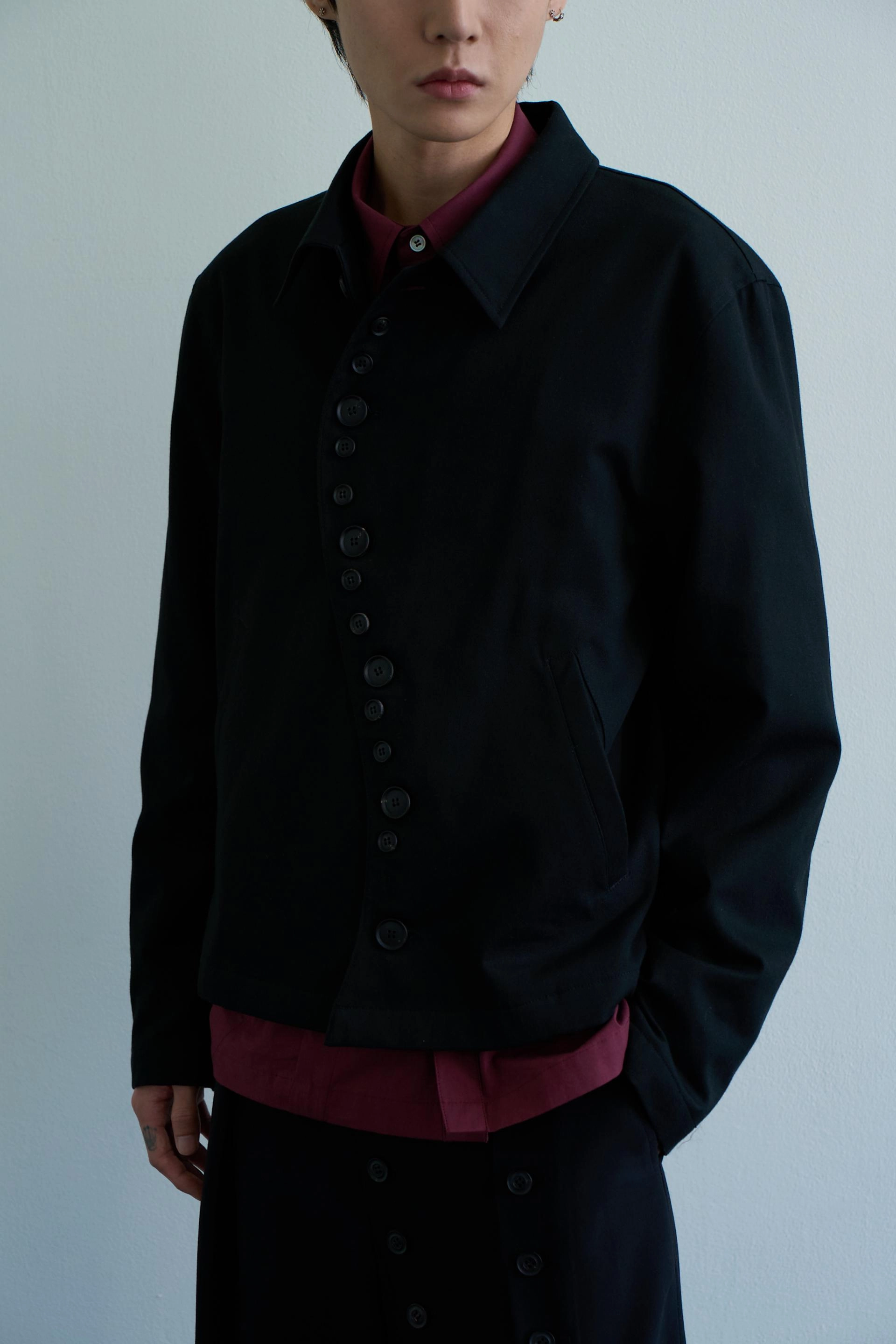 S button jacket(Black) : YOSUK(요석)