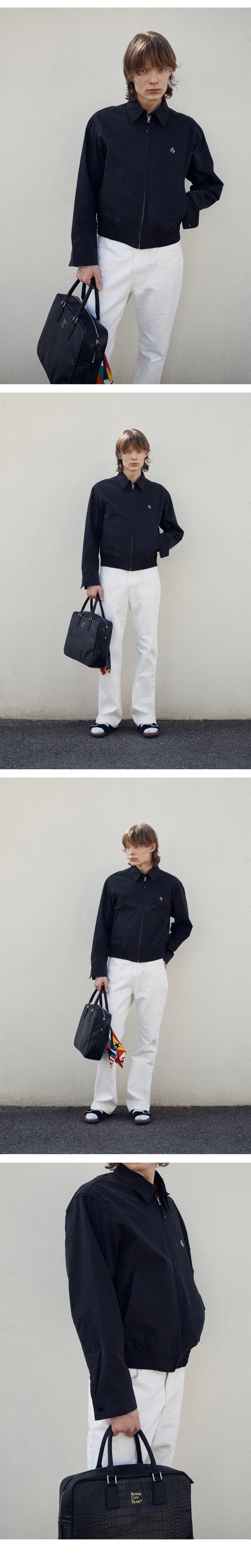 [ CITY PARK] / ☆ RCP Blouson JK / Black / Unisex RCP Blouson JK Black (Unisex) : 로얄시티파크 Royal City Park