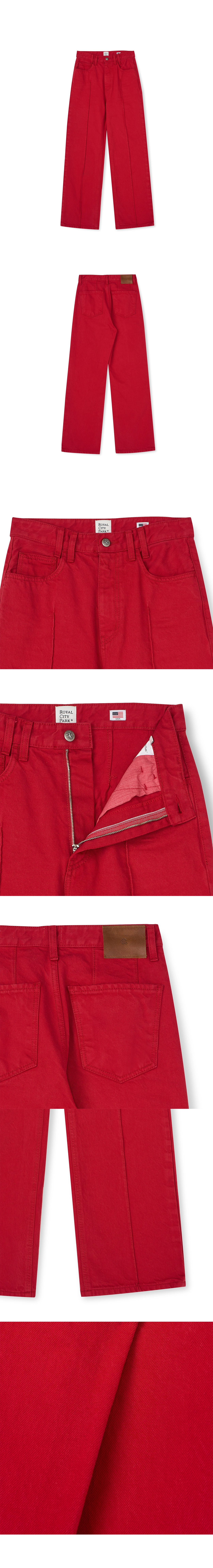 RCP Muse Denim, Red (Mens) : 로얄시티파크 Royal City Park