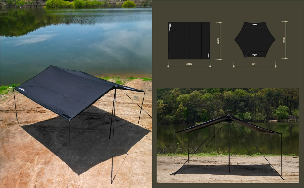 ZIP-TARP 六角形（ヘキサ型 ） : camviljp