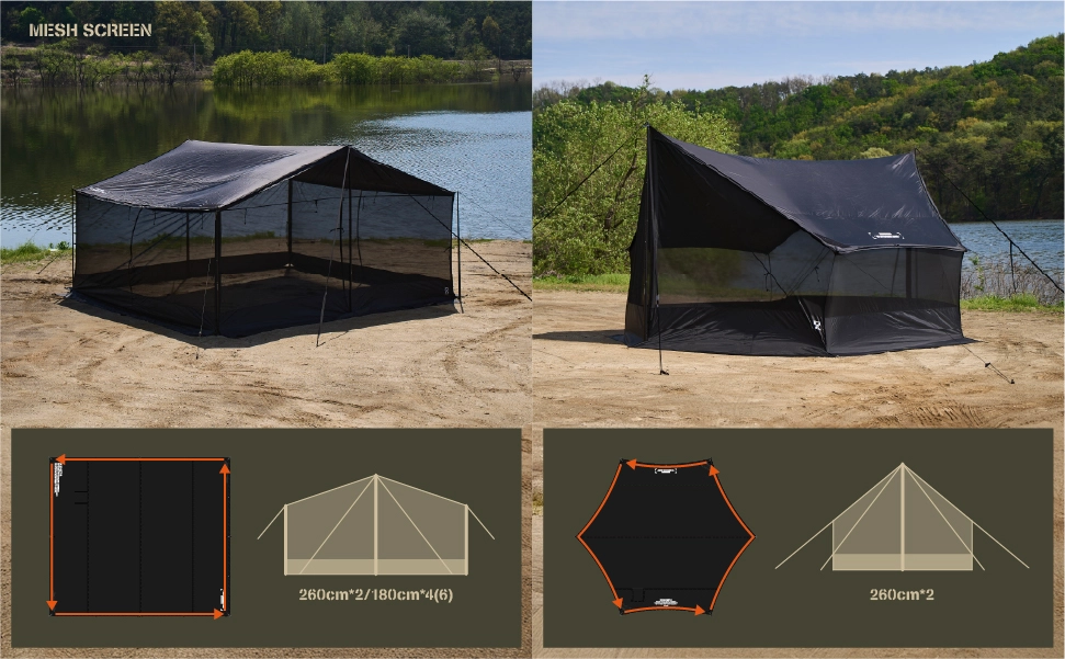 ZIP-TARP 六角形（ヘキサ型 ） : camviljp